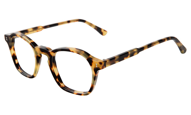 Nash Optical side view in Tortoise Optical