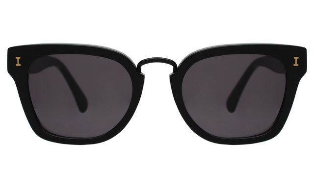 Positano Sunglasses in Black with Grey