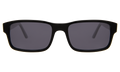 Front view of Rivington Sunglasses in Black/Grey
