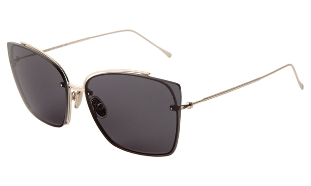 San Isidro Sunglasses Side Profile in Gold / Grey