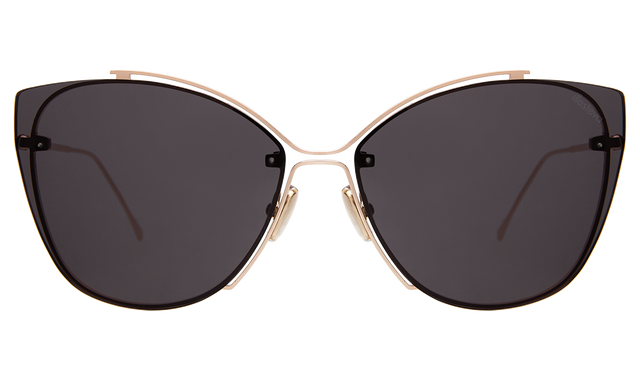 San Jose Sunglasses in Rose Gold with Grey