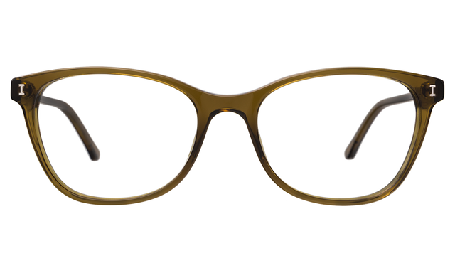 Shelley Optical front view in Moss Optical