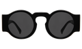 Front view of Waston Sunglasses in Black/Grey