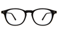 Front view of Whitman Optical in Black/Optical