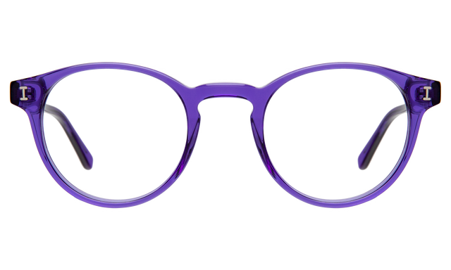 Wyoming Optical front view in Violet Optical