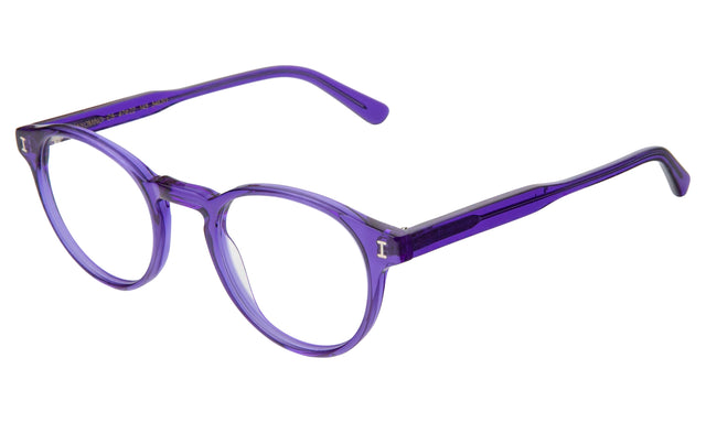 Wyoming Optical side view in Violet Optical