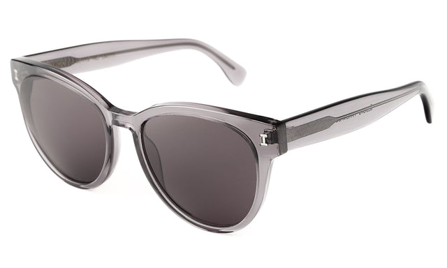  York Sunglasses side view in Mercury / Grey